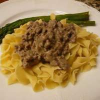 Army SOS Creamed Ground Beef Recipe
