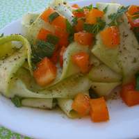 Australian Minted Zucchini Ribbons Recipe