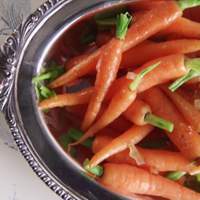 Baby Carrots with Sweet Ginger Butter Recipe