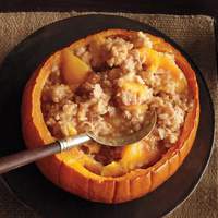 Baked Pumpkin Rice Pudding Recipe