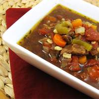 Beef Barley Vegetable Soup Recipe