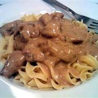 Beef Tips and Noodles Recipe