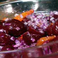 Beets with Orange Vinaigrette Recipe