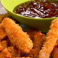 Big Daddy's Fish Sticks with Funked Out Ketchup Recipe