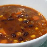 Black Bean Vegetable Soup Recipe