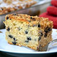 Blueberry Buttermilk Coffeecake Recipe
