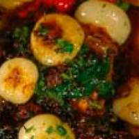 Braised Breast of Veal with Onions and Herbs: Petto di Vitello con Cipolline e Mentuccia Recipe