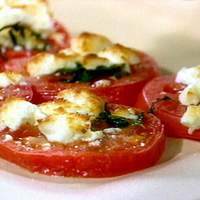 Broiled Tomatoes with Feta and Fresh Oregano Recipe