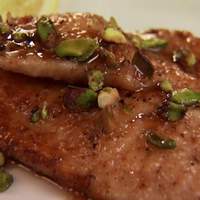 Brown Butter-Sauteed Tilapia with Pistachios Recipe