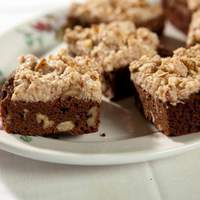 Brownies with Coconut Frosting Recipe