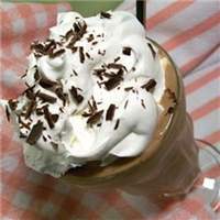 Cafe Latte Milkshake Recipe