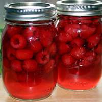 Canned Raspberries Recipe