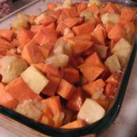 Carameled Apple Sweet Potatoes Recipe