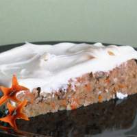 Carrot  Snack Cake Recipe