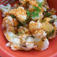 Cauliflower With Paprika-Garlic Sauce Recipe