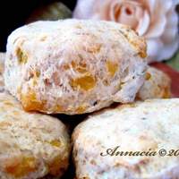 Cheddar Scallion Drop Biscuits Recipe