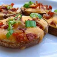 Cheese and Bacon Potato Rounds Recipe