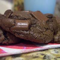 Chewy Double Chocolate Chip Cookies Recipe