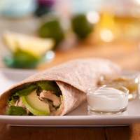 Chicken and Bean Burrito Verde Recipe