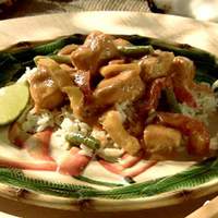 Chicken with Peanut Curry Sauce Recipe