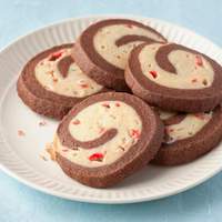 Chocolate Peppermint Pinwheel Cookies Recipe