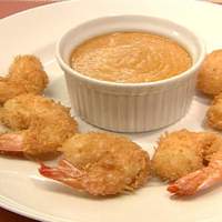 Coconut Shrimp with Red Curry Sauce Recipe