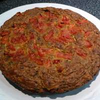 Courgette, Tomato & Paprika Cake Recipe