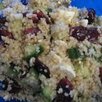 Couscous, Cranberry, and Feta Salad Recipe