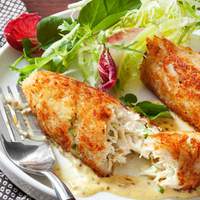Crabmeat Cakes with Mustard Sauce Recipe