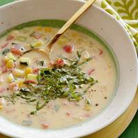 Creamy Corn and Vegetable Soup Recipe