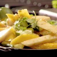 Crunchy Jicama and Mango Salad with Chile and Lime Recipe