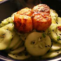 Cucumber Salad with Spicy Wasabi Dressing Recipe
