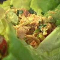 Curried Chicken Salad in Lettuce Cups Recipe