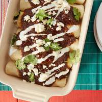 'Easiest Ever' Chicken Mole Enchiladas Recipe