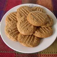 Easy Whole Wheat Peanut Butter Cookies Recipe