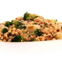 Fregola Salad with Broccoli and Cipollini Onions Recipe