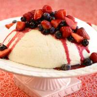 Fresh Cream Cheesecake with Summer Berries Recipe