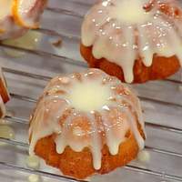 Fresh Orange Pound Cakes with an Orange Glaze Recipe
