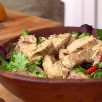 Friday's Special Grilled Chicken Salad with Honey Orange Dressing Recipe