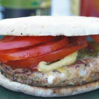 Greek-Style Turkey Burgers Recipe