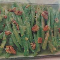 Green Beans With Orange Essence and Toasted Pecans Recipe