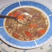 Jackie's Beefy Bean Soup Recipe