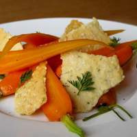 Lemon-Thyme Biscuits With Honeyed Carrots Recipe