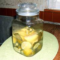 Lemons & Limes With Vinegar & Salt Brine Recipe