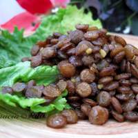 Lentil Salad in Olive Oil With Egyptian Spices Recipe