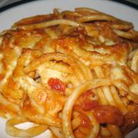 Macaroni and Cheese, Tomatoes and Onions Au Gratin Recipe