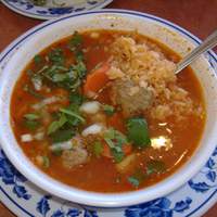 Mexican Meatball Soup - Albondigas Recipe