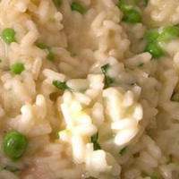 Microwave Risotto With Peas and Parmigiano-Reggiano Cheese Recipe