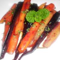 Minted Glazed Carrots Recipe