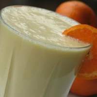 Orange Cream Milkshake Recipe